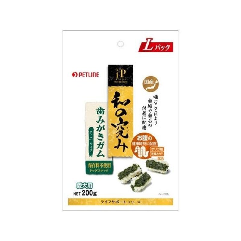 애완 동물 라인 JP 스타일 일본의 규제 잇몸 껌 미니 강아지 간식 200g 치약