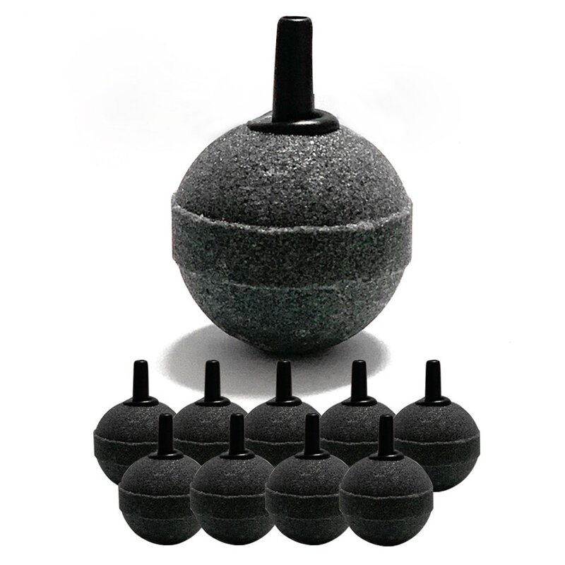 아쿠아테라 에어 기포발생기 콩돌 30파이 45 x 3 cm 10개