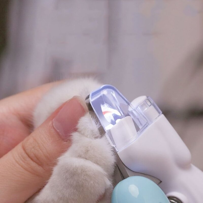 펫 LED 혈관보호 발톱깎이 고양이 강아지 발톱 정리